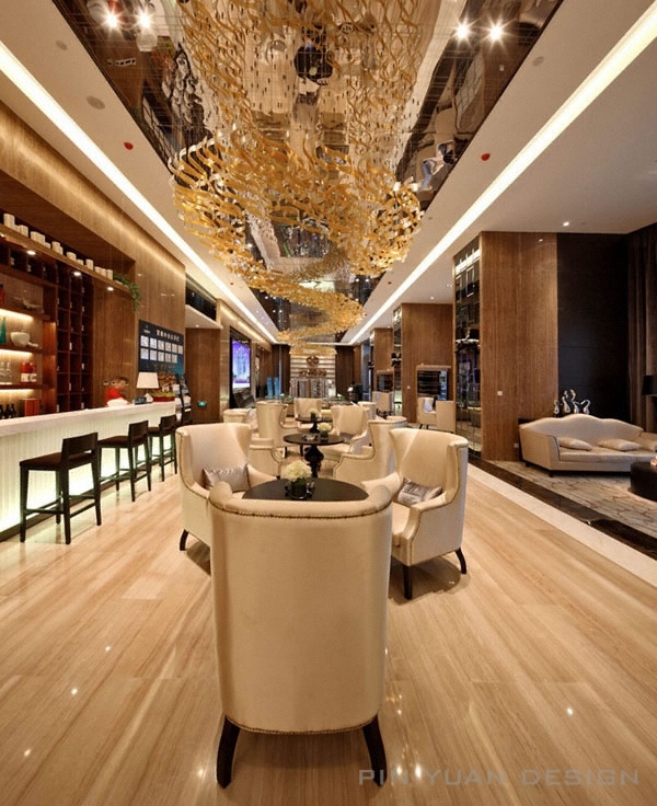 【品源设计】河源.宝晟地产四期售楼中心实景-5