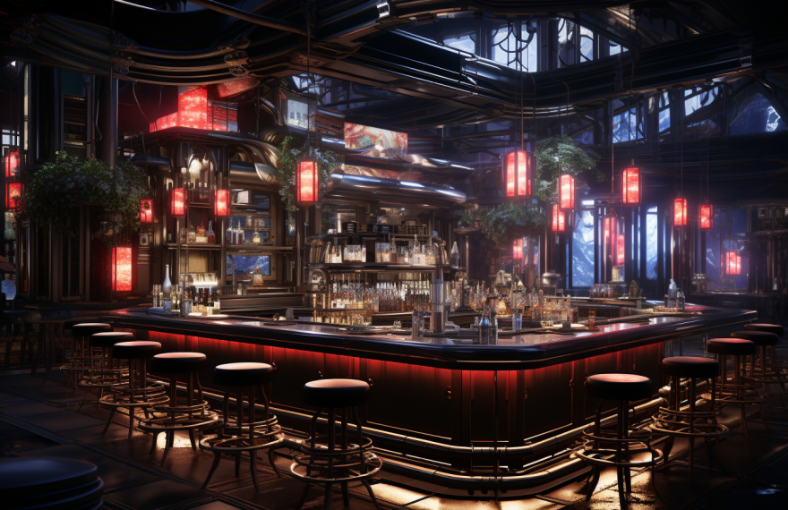 新中式吧台设计丨室内设计师-5