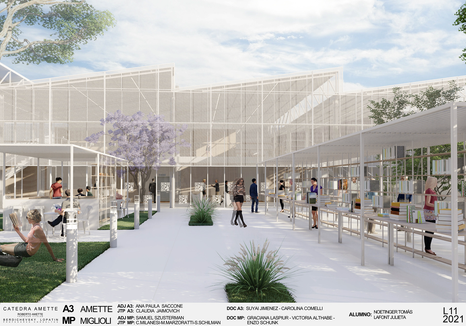 BIBLIOTECA HIBRIDA COMUNITARIA / 2021-3