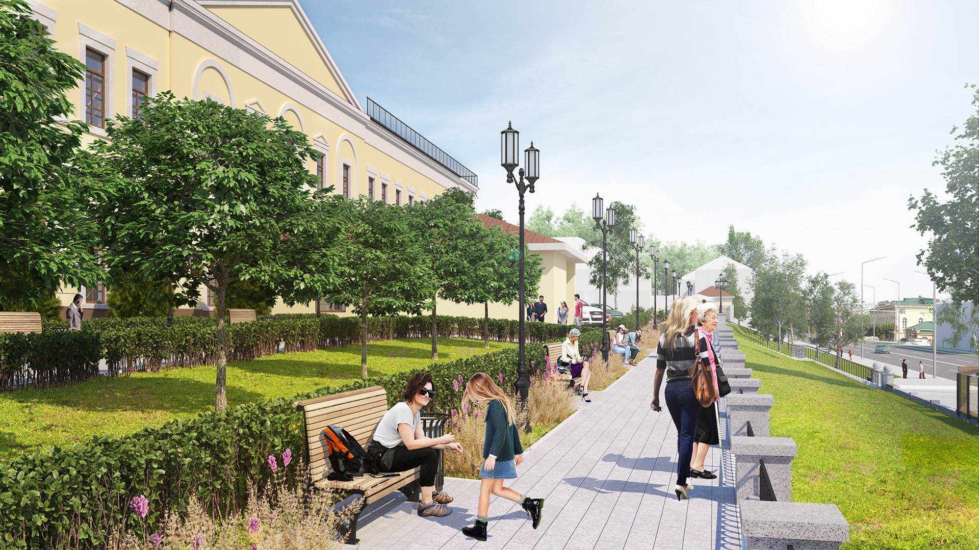 防御工事堤岸的改善项目丨俄罗斯奔萨-8