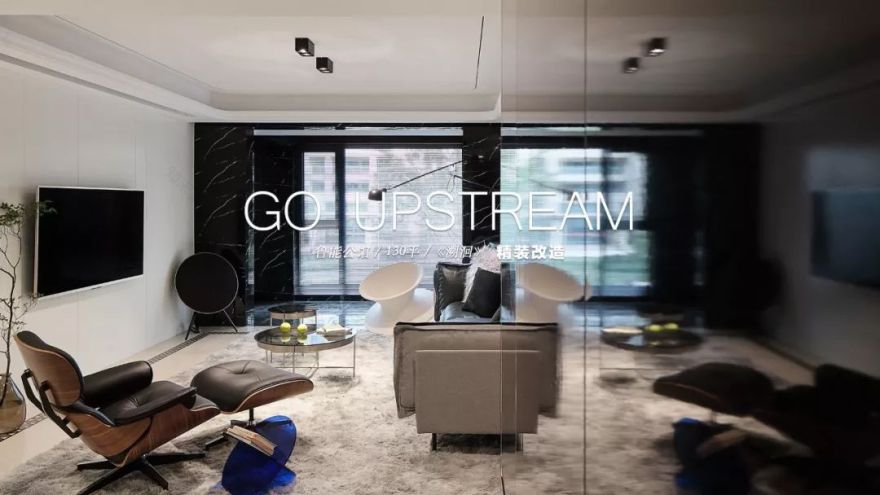 《溯洄》精装房改造 | 黑白灰的现代简约之家-0