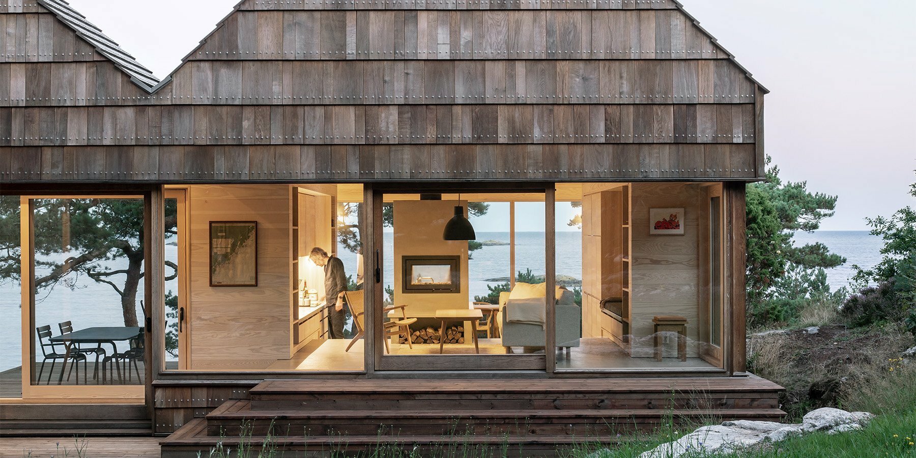 挪威南岸的环保木质建筑——Saltviga House-23