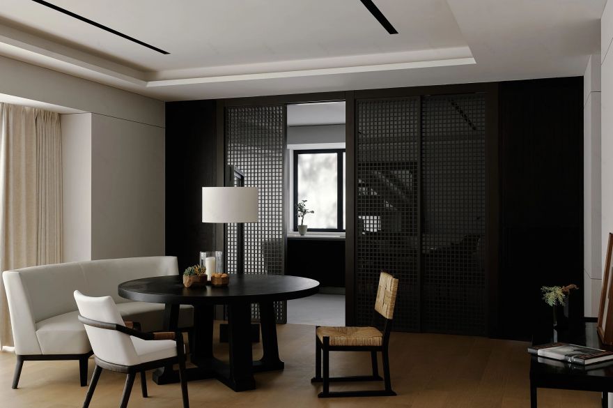 龙盛湾上A户型样板房丨中国上海丨月梁建筑-6