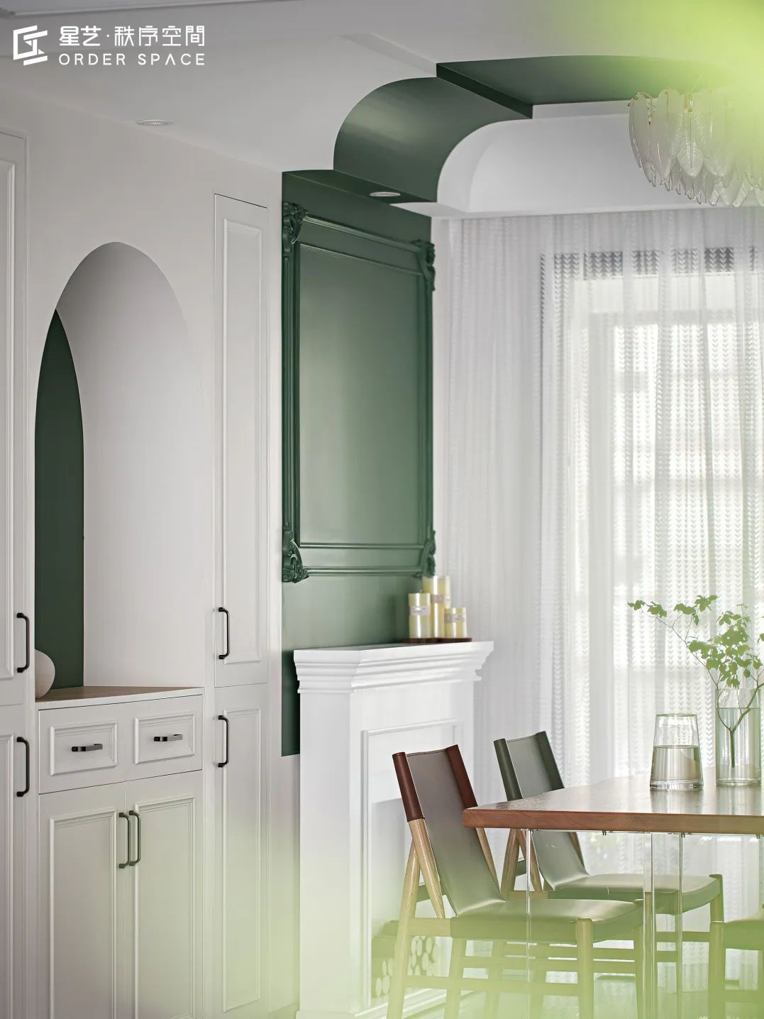 新美式橱柜,打造浪漫社交厨房丨星艺·秩序空间-14