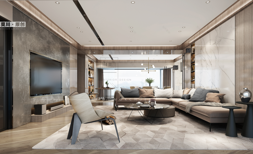 香山美墅 | 多功能现代家居设计-25