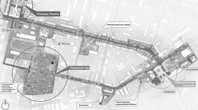 城市花园景观设计·阿西诺市中心“团结城市”项目丨俄罗斯托木斯克丨托木斯克州城市环境发展中心-22
