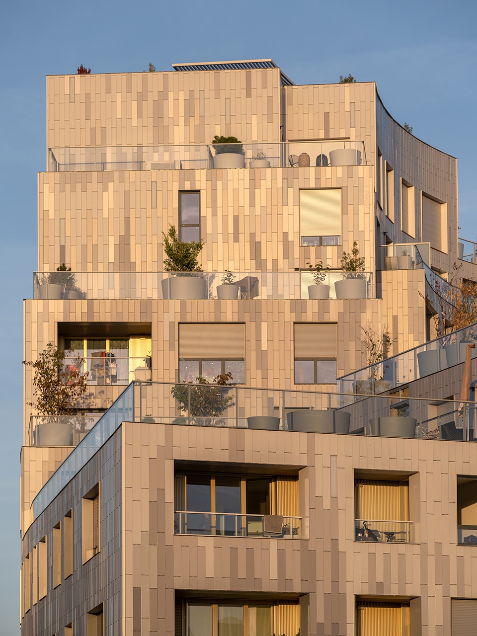 法国雷恩 Ascension Paysagère 住宅综合体 | 绿色河畔的高密度建筑设计-53