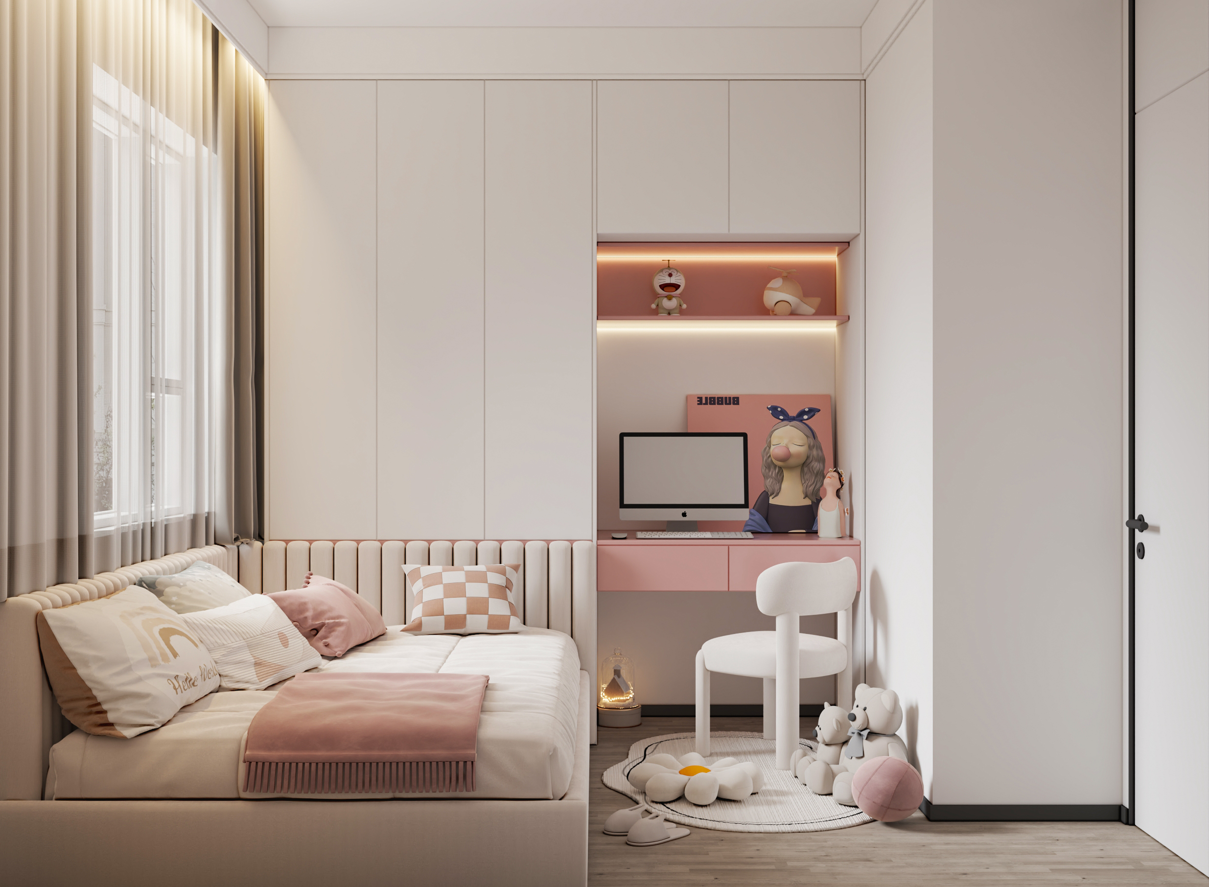 武汉 -城投江南岸-现代风格样板间设计-9