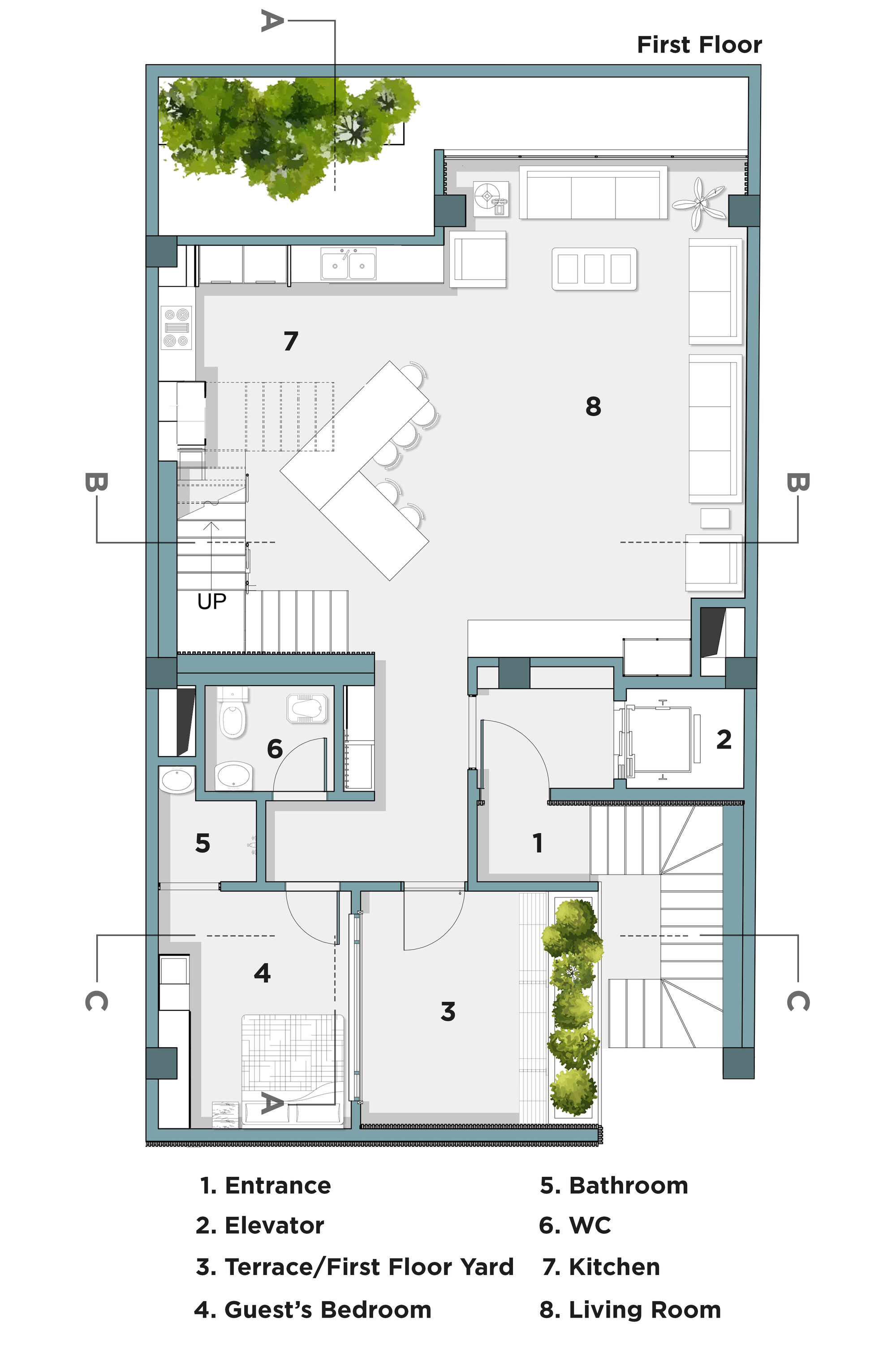 7 号房屋丨伊朗丨Charang Architecture Studio-12