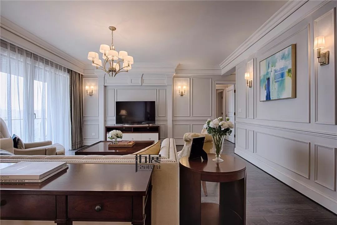 春风与湖 — 114㎡美式新古典，春风十里-24