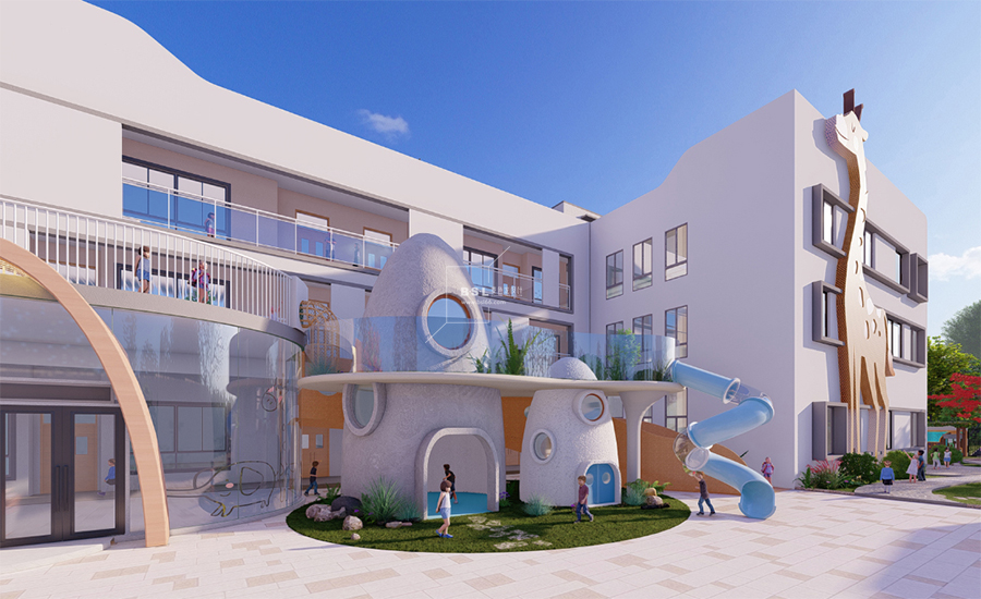 麻涌艺馨幼儿园设计丨中国东莞丨深圳市变色龙设计顾问有限公司-21