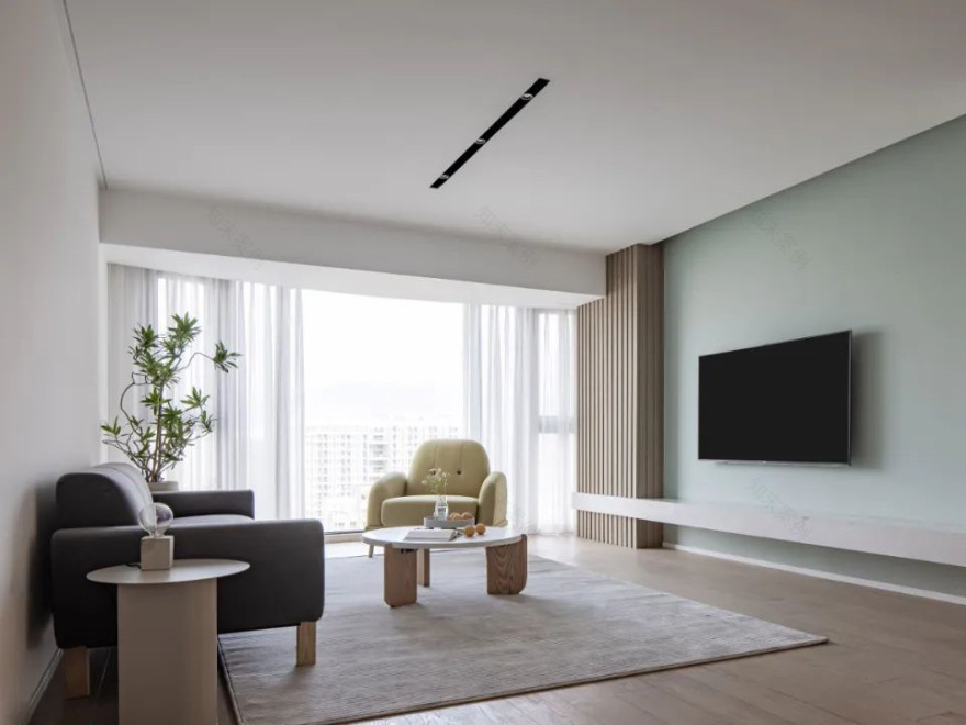 浙江 130㎡温馨宁静的婚房丨中国浙江-2