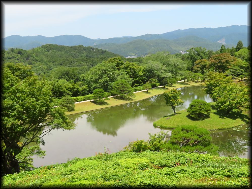 修学院离宫上离宫,隣雲亭与浴龍池-6