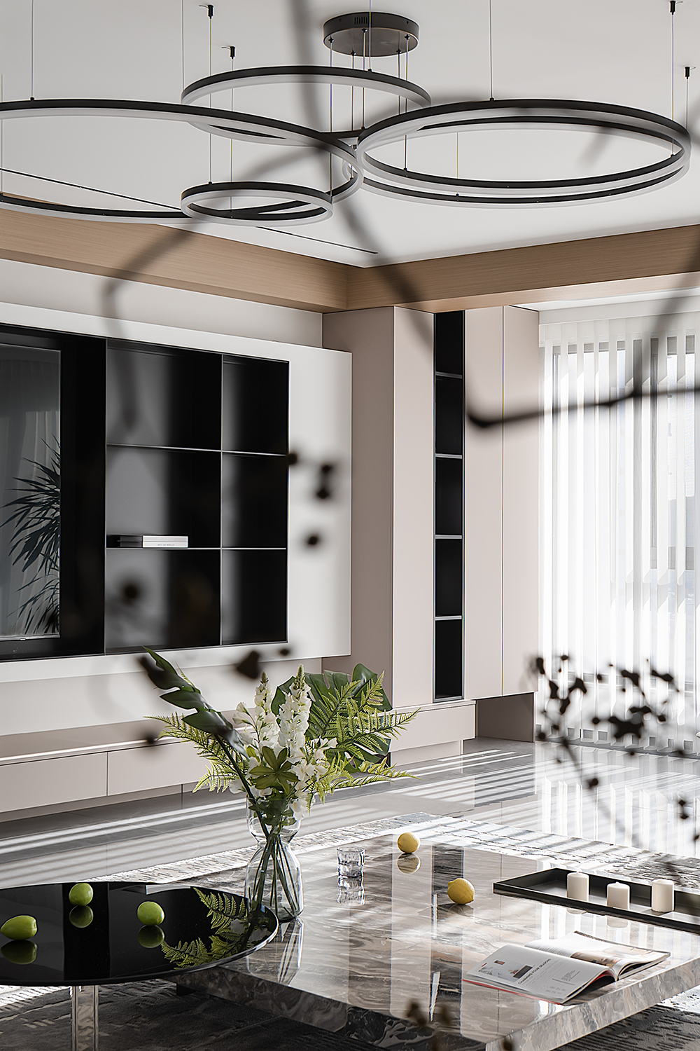 160㎡简约私宅设计丨中国齐齐哈尔丨图帮磐石空间设计-5