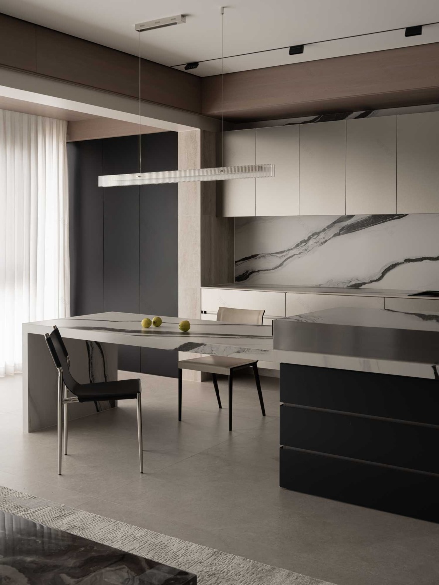 《叠序》240㎡顶跃改造丨成都宏福樘设计-20