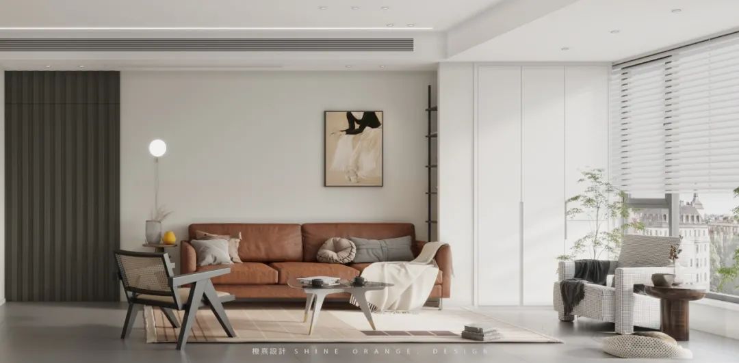 《橙熹设计》 | 混搭风格,充满温暖与趣味的家-15