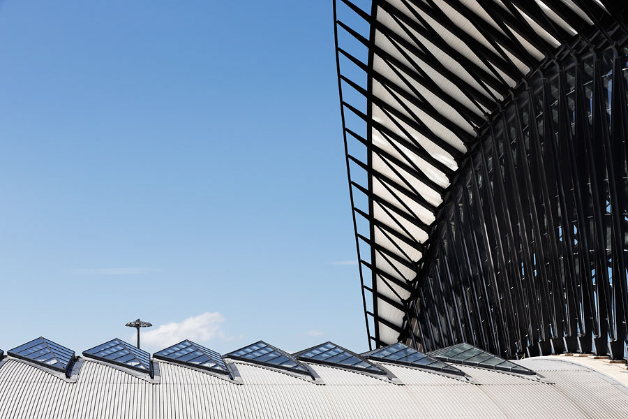 圣埃克苏佩里站丨法国里昂丨Santiago Calatrava-6