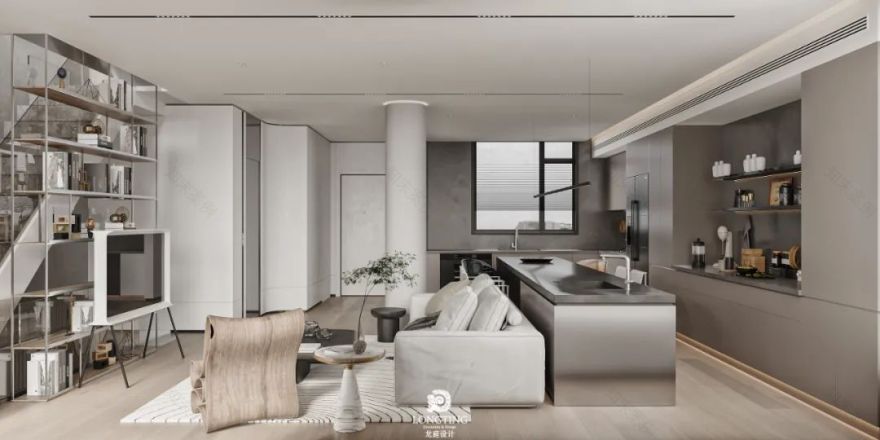 湖州府现代简约排屋设计丨中国湖州丨陈会斌-46