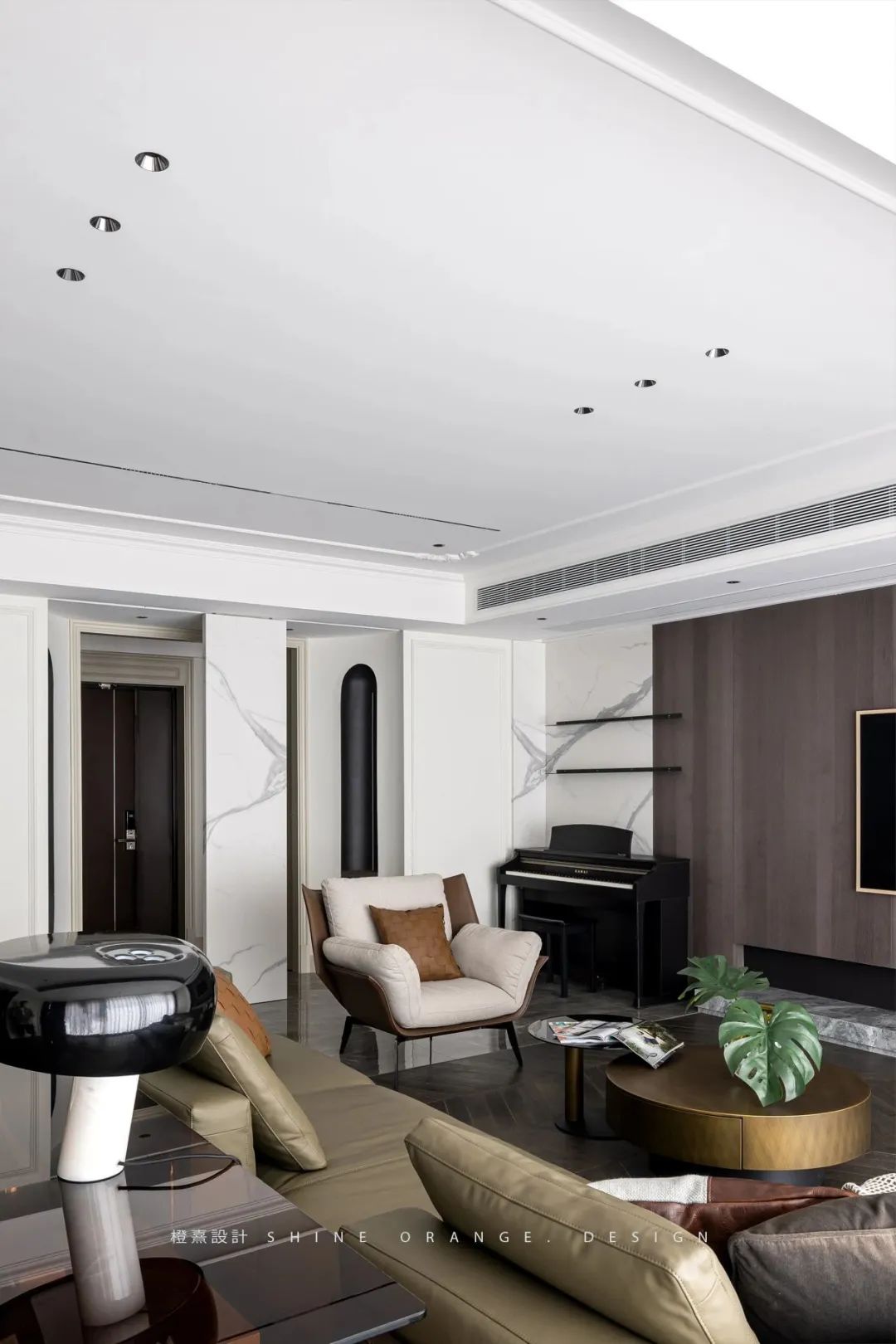 现代法式宁波住宅丨中国宁波丨橙熹设计-1