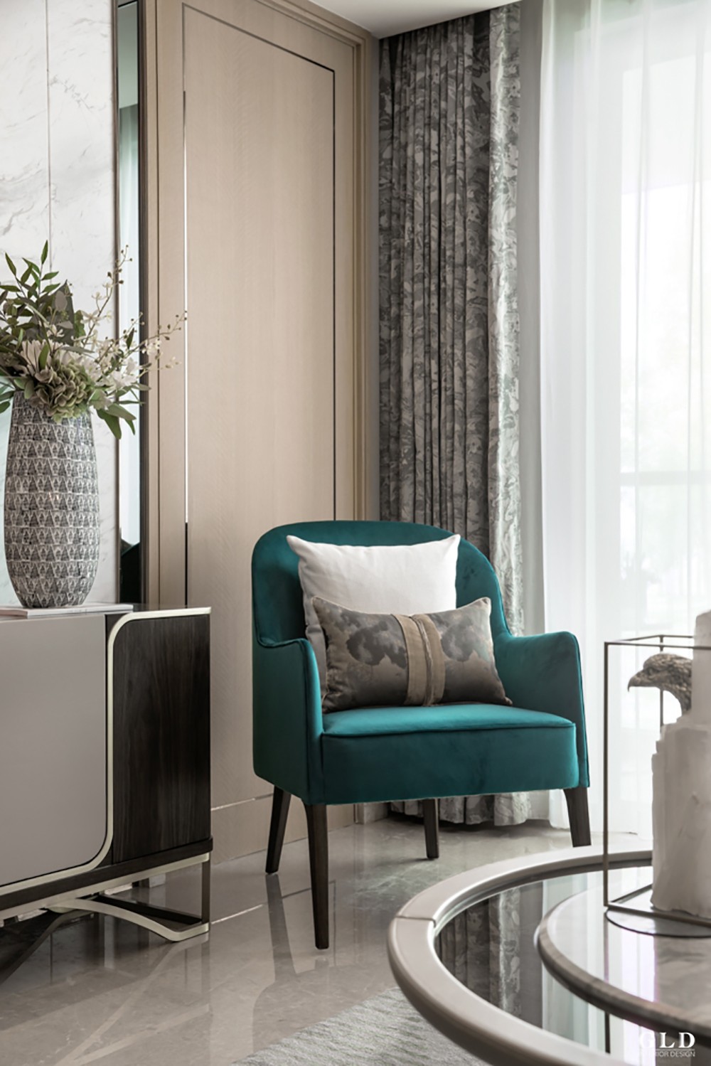 GLD绿檀设计作品 · 绿城·濮园项目125㎡样板间-10