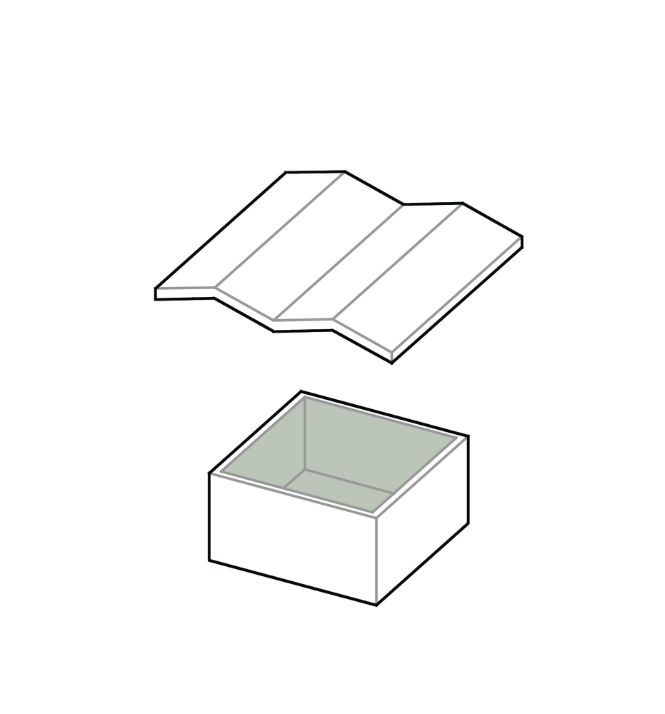 折纸式蝶形屋顶住宅-42