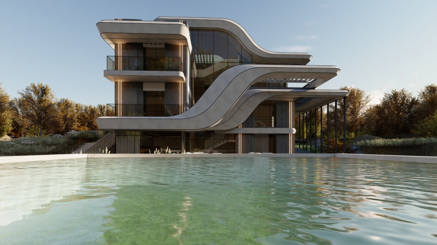 齐德别墅丨NR Elhadedy Architects-16