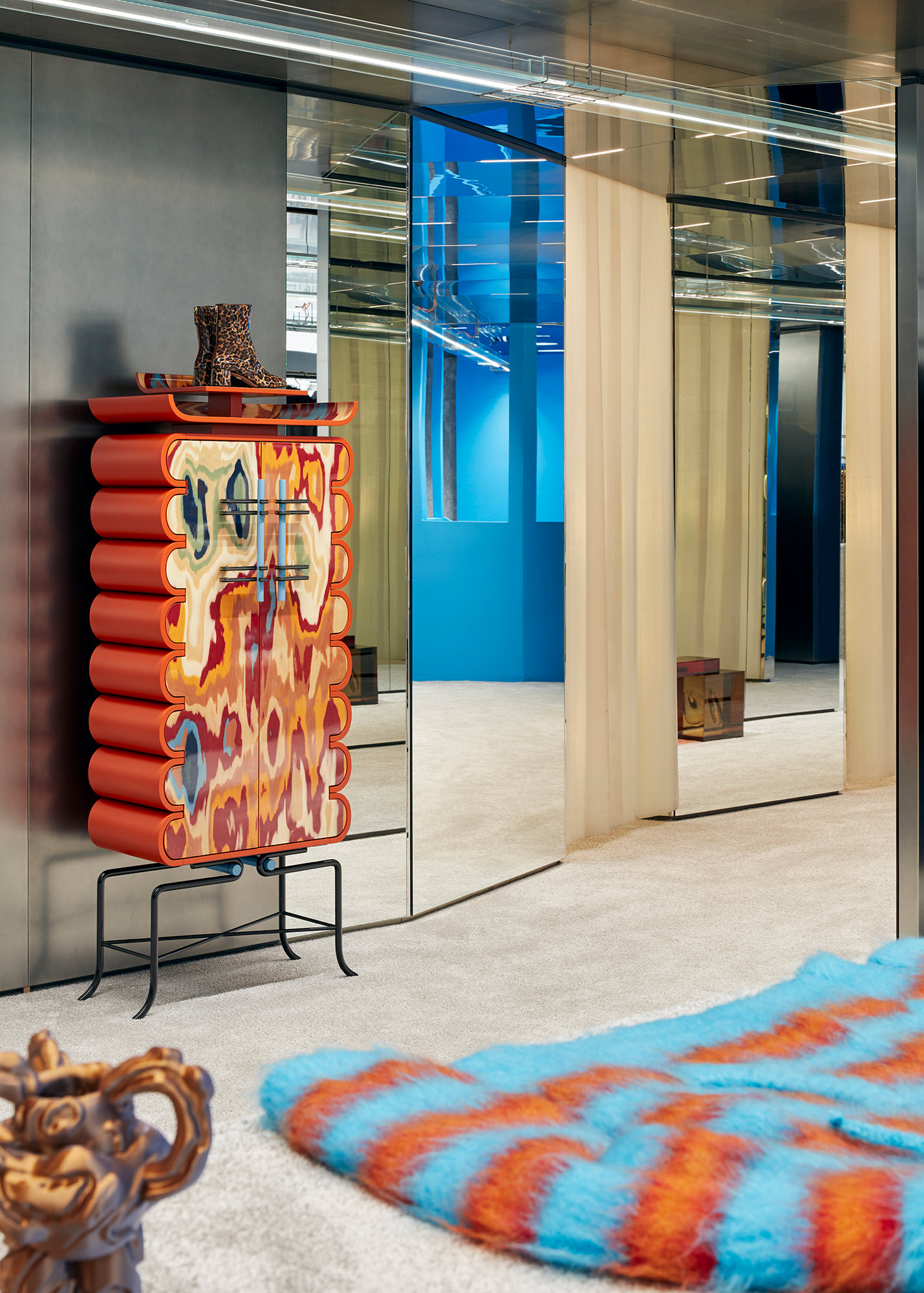 巴黎 Modes 精品店装置设计丨法国巴黎丨Nilufar Gallery-16