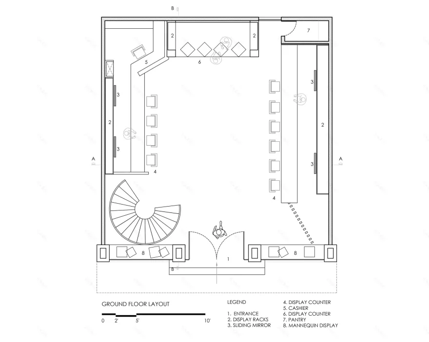 Balaji Silks 展厅丨印度丨studio TAB-11