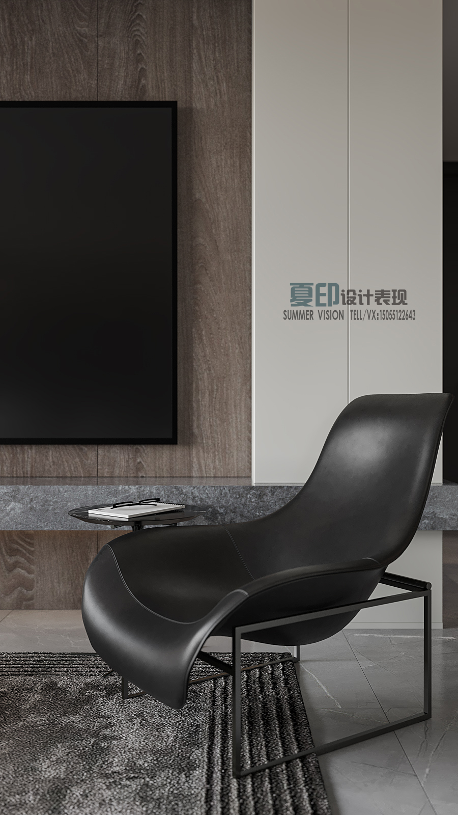 夏印设计表现//黑白灰系列-5