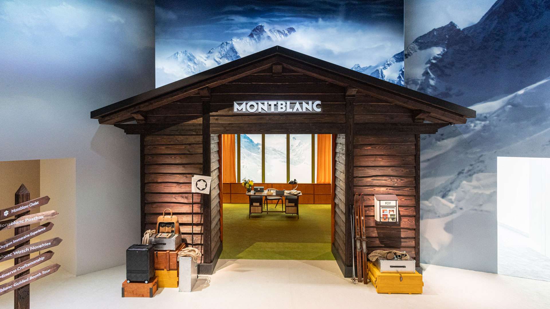 W&W  2025  MB 万宝龙钟表展展位设计丨Jean  Marc Gady工作室-0