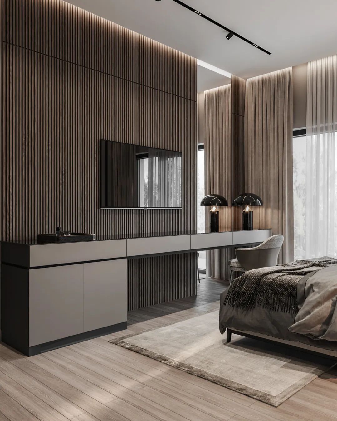 阿塞拜疆巴库现代轻奢公寓设计丨Aytan Guliyeva-33