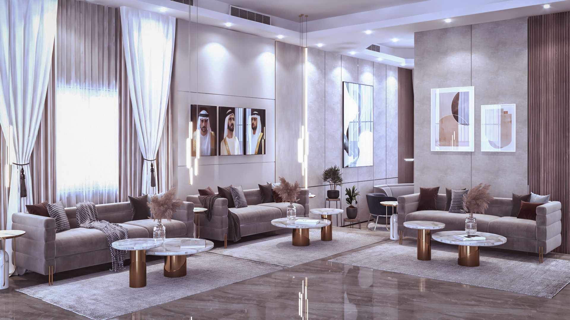 阿联酋新古典主义别墅丨阿联酋-1