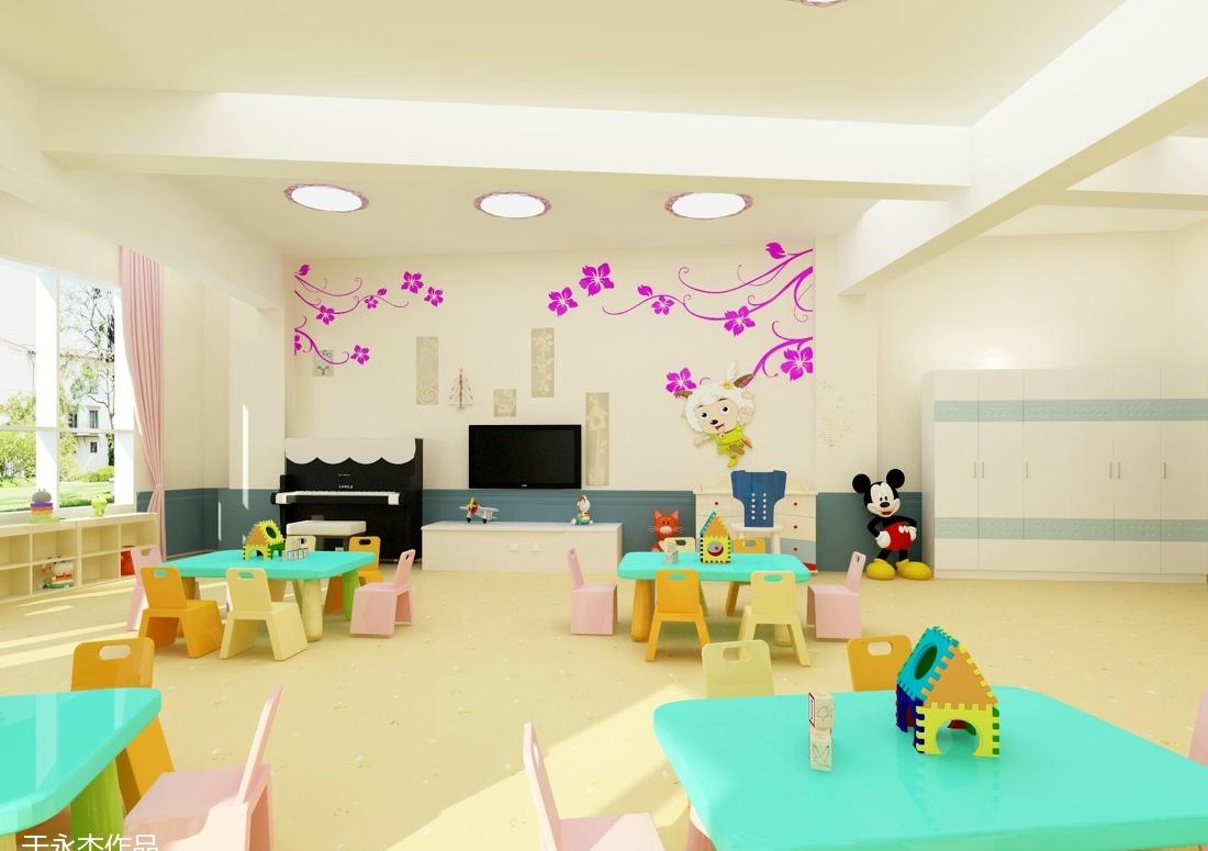富平庄里幼儿园室内设计展示教育美学-16