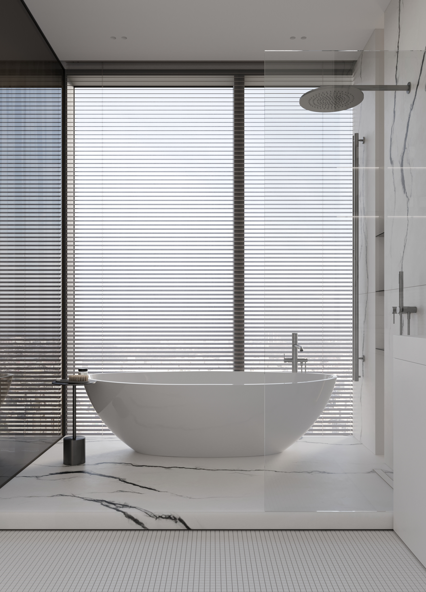 浅色系简约风住宅设计-13