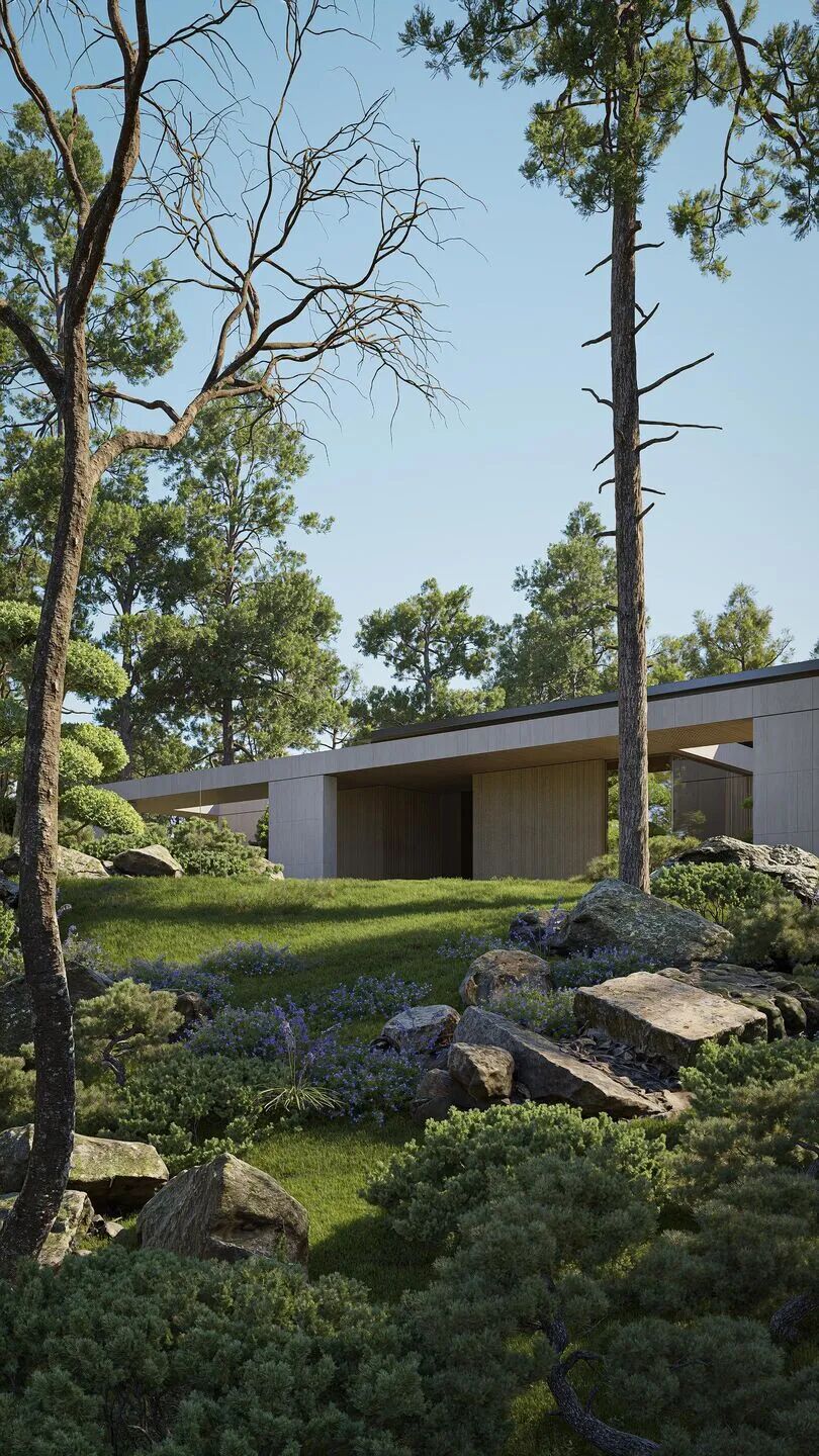 别墅庭院丨乌克兰基辅丨Bezmirno Architects-9