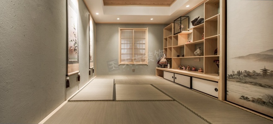 万科悦湾暖色中式家居设计-2