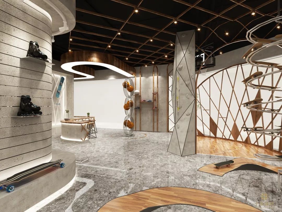 珠海斯越里体育商城,运动与设计的完美融合-55