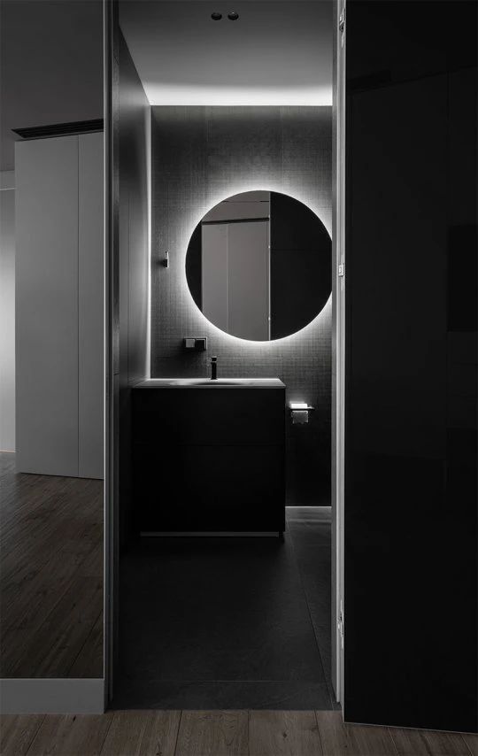 简约灰色调,打造高级感单身公寓-16