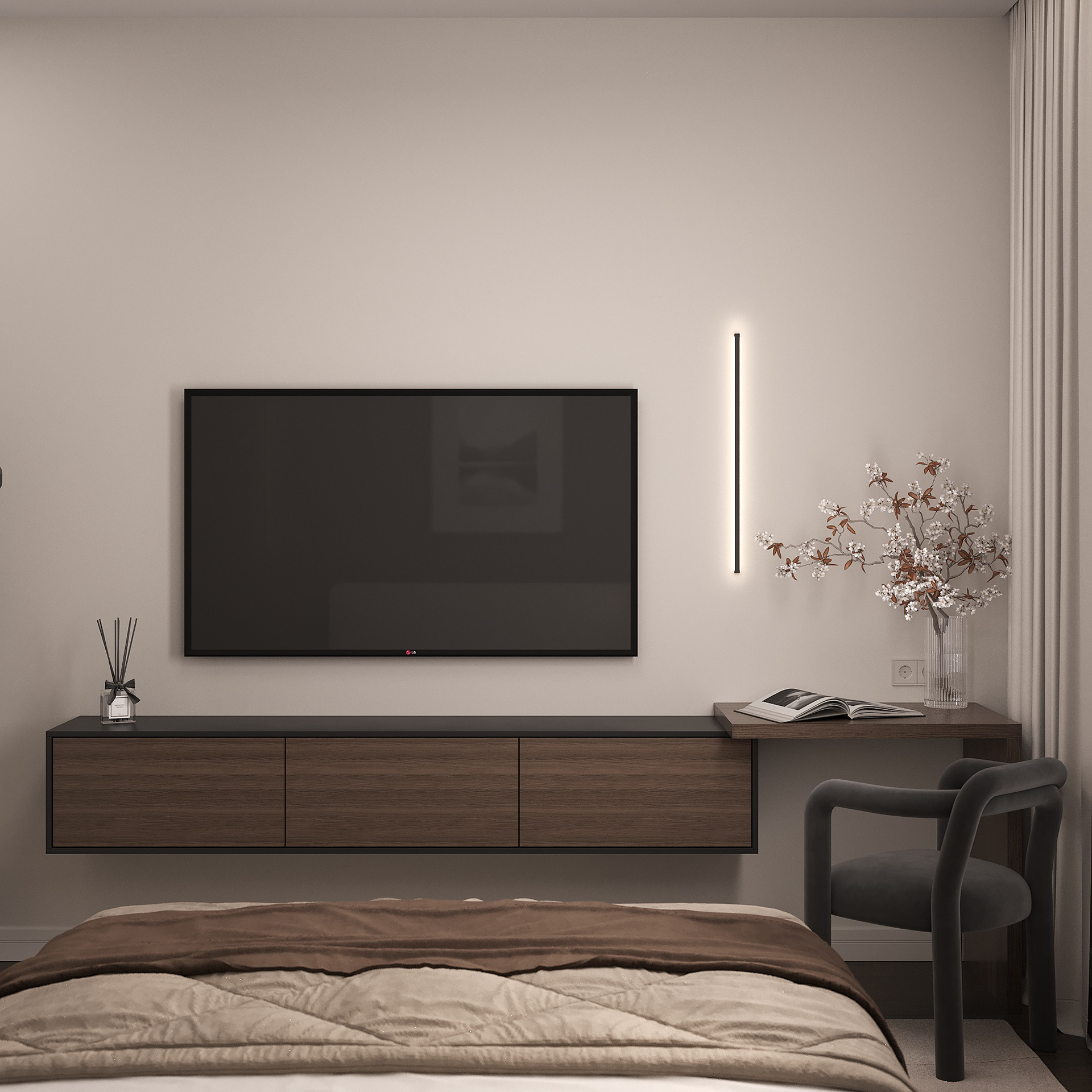 四口之家120平现代设计住宅-21