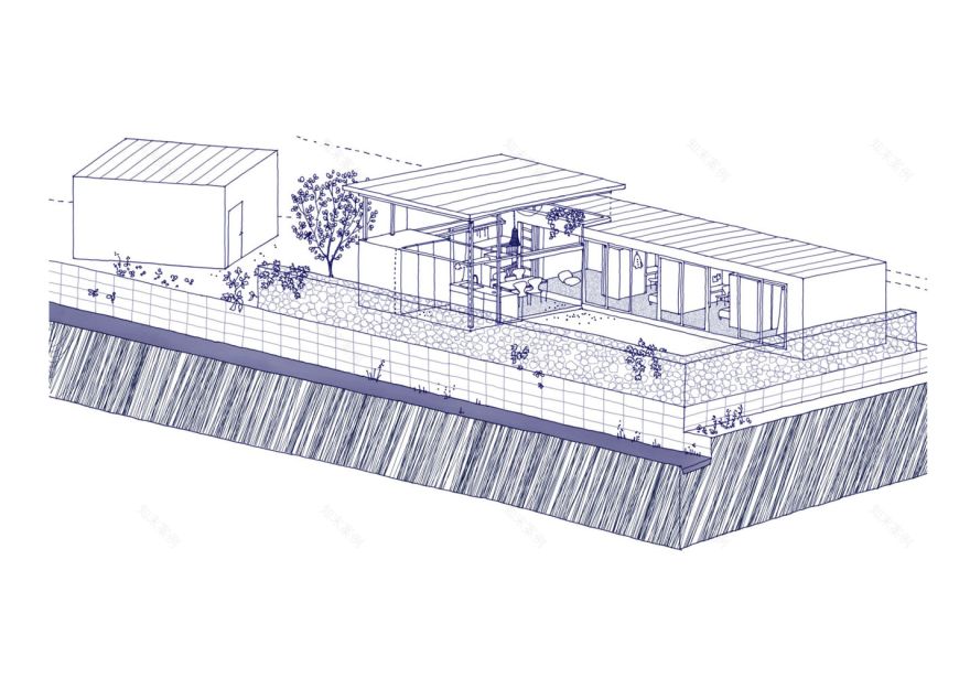 融入乡村景观的日本住宅设计-37