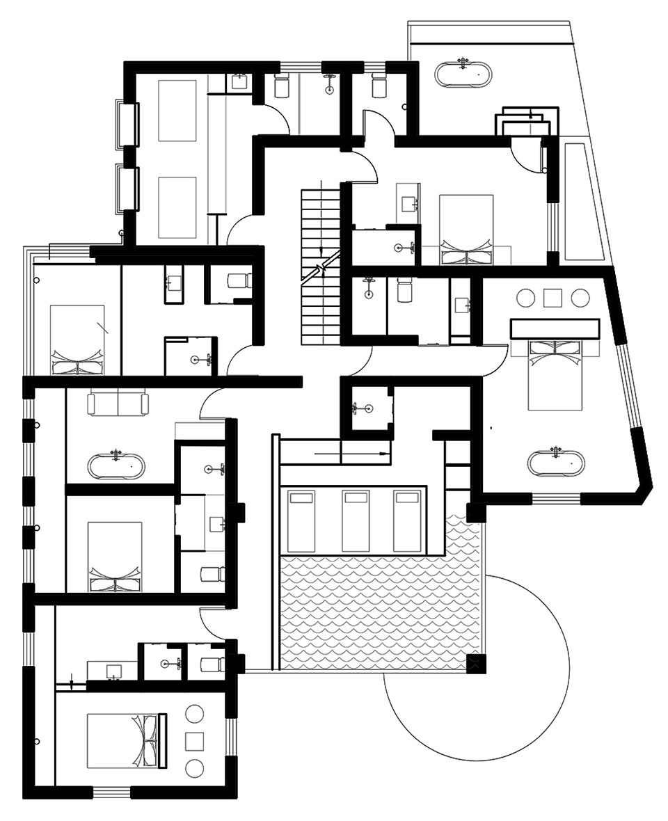 重庆南山“塔可夫斯基式”住宅 | 雾中桥梁的魔幻建筑体验-114