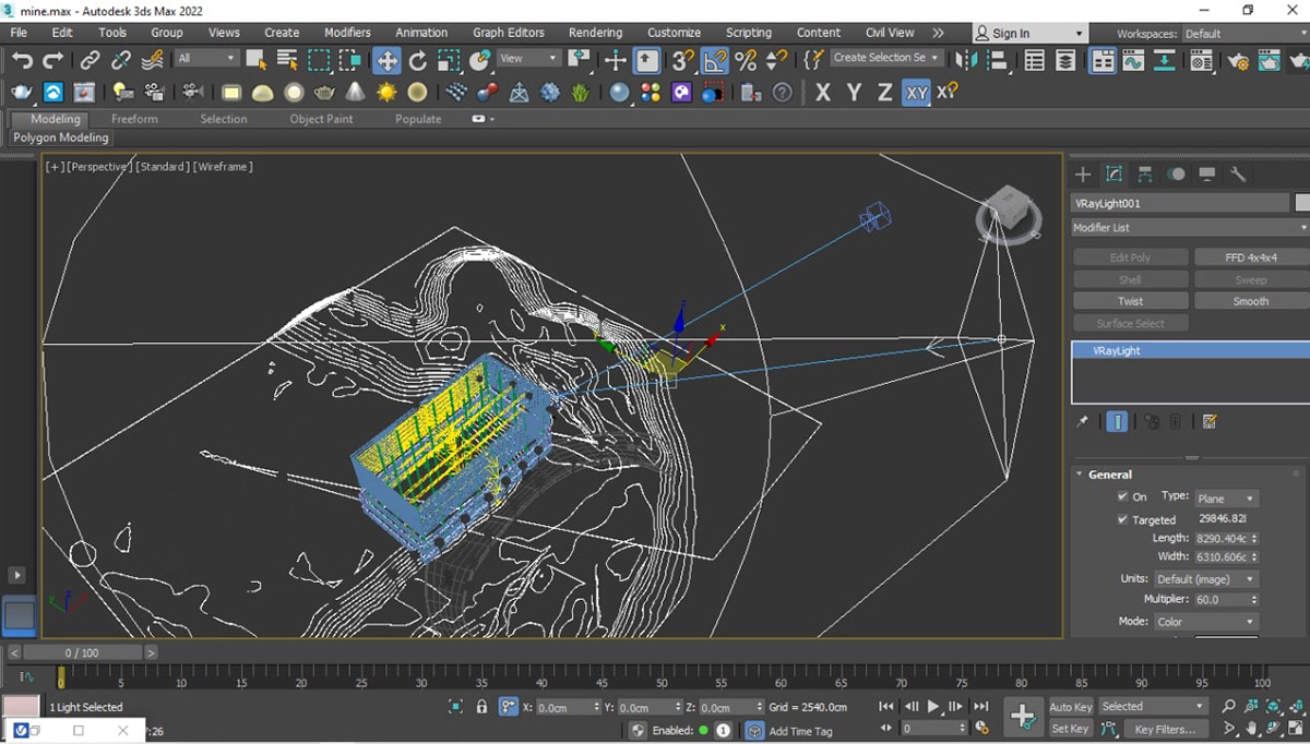 Maquette modeling using 3ds max-6