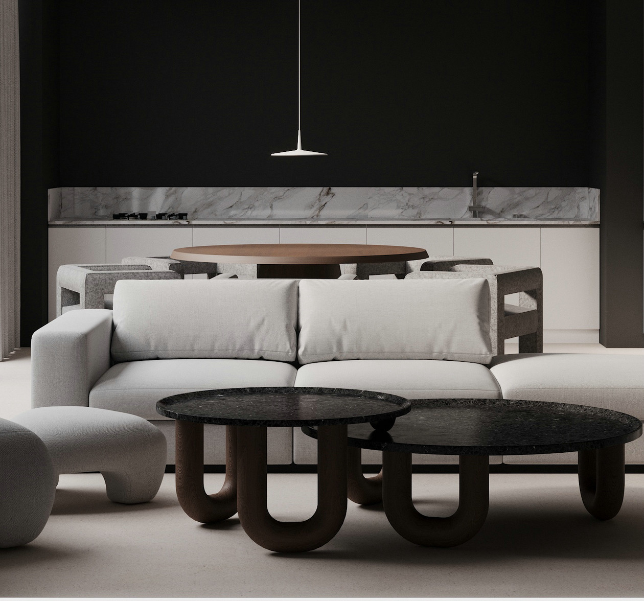 黑白灰经典配色设计-1