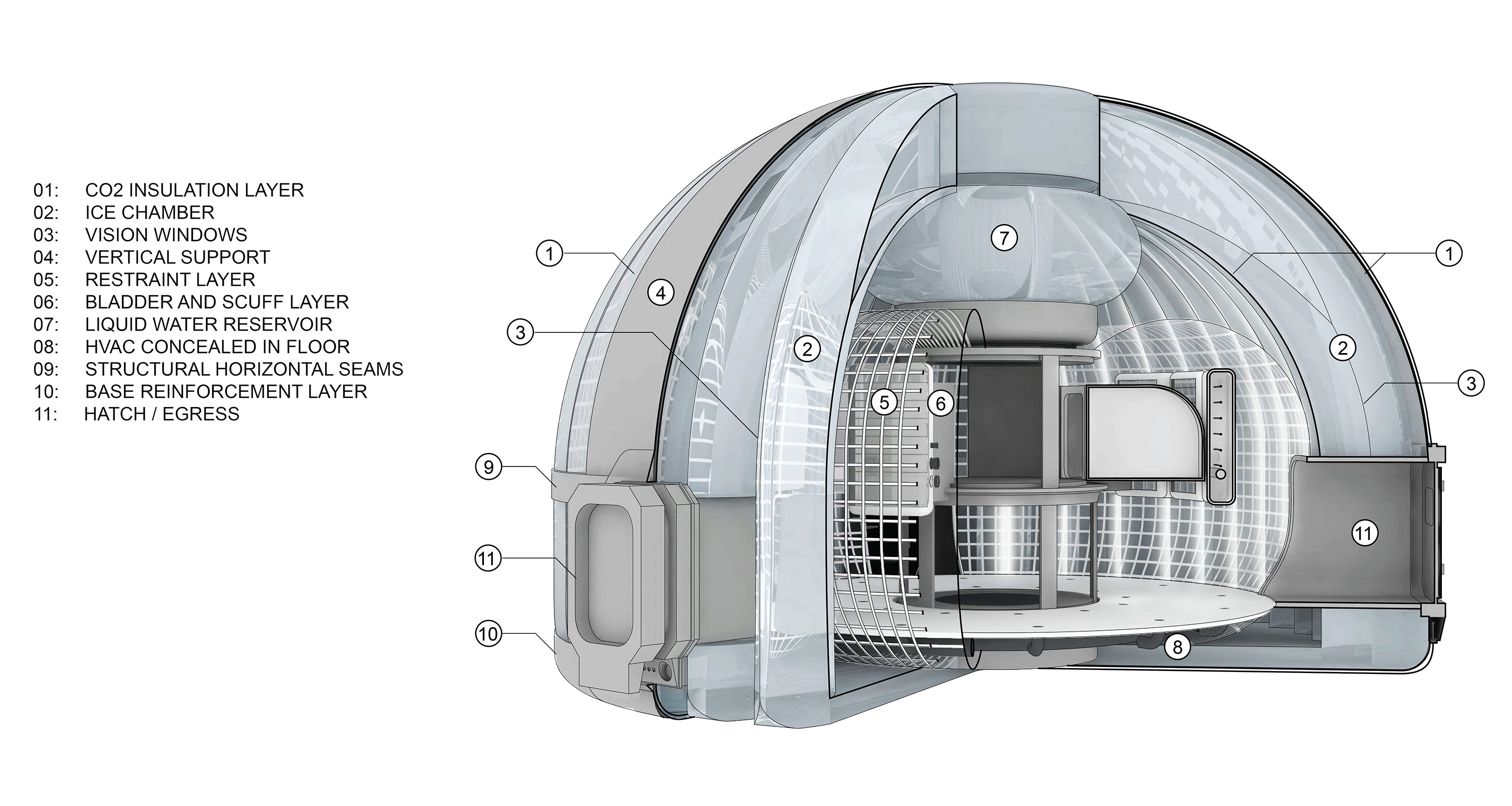 MARS ICE HOME（火星冰屋）-9