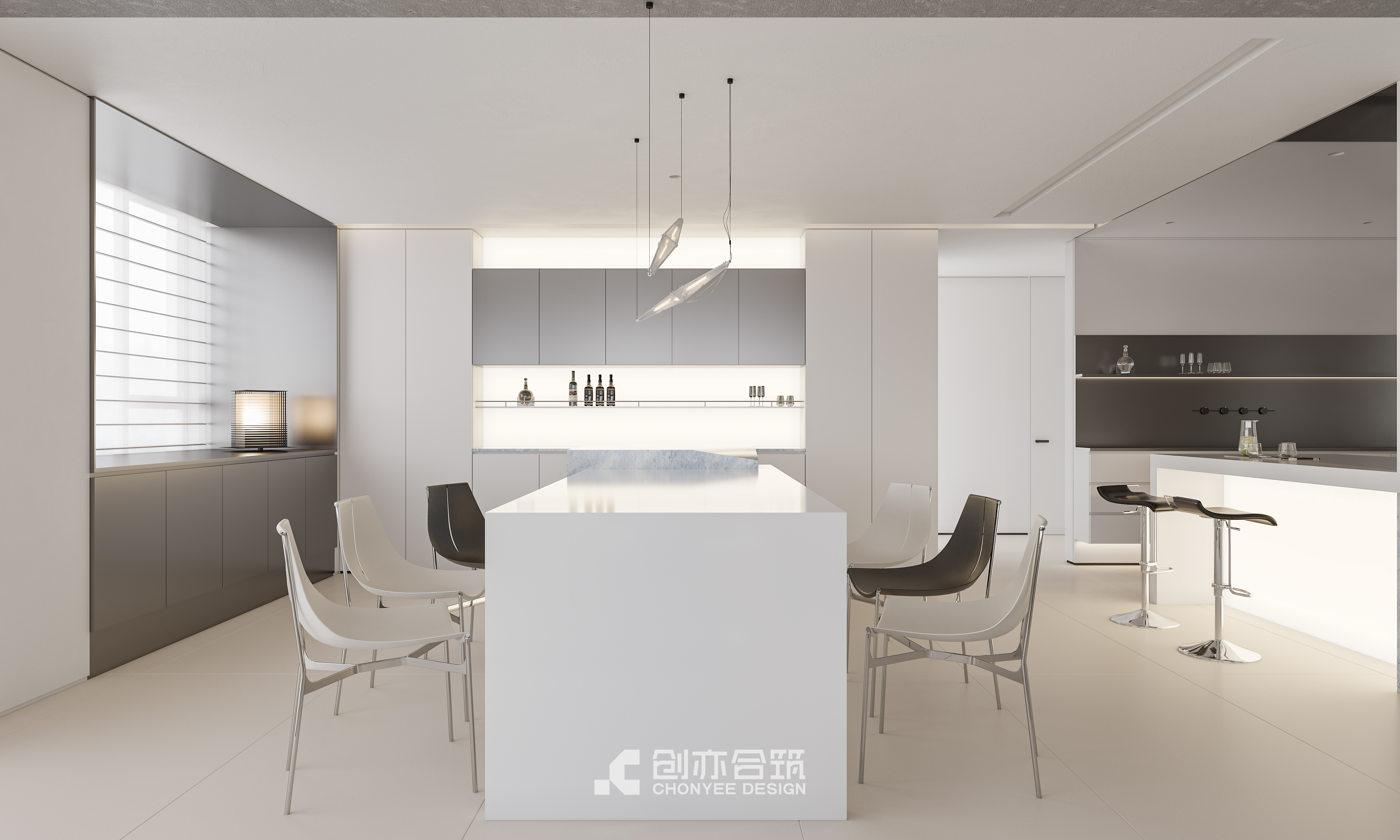 创亦合筑CHONYEE DESIGN｜长沙·万科瑧湾汇 300平-3