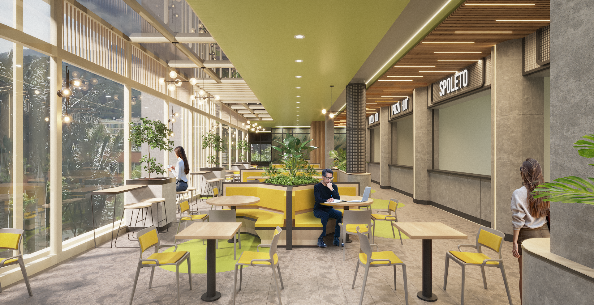 Plazoleta de comidas City U-6