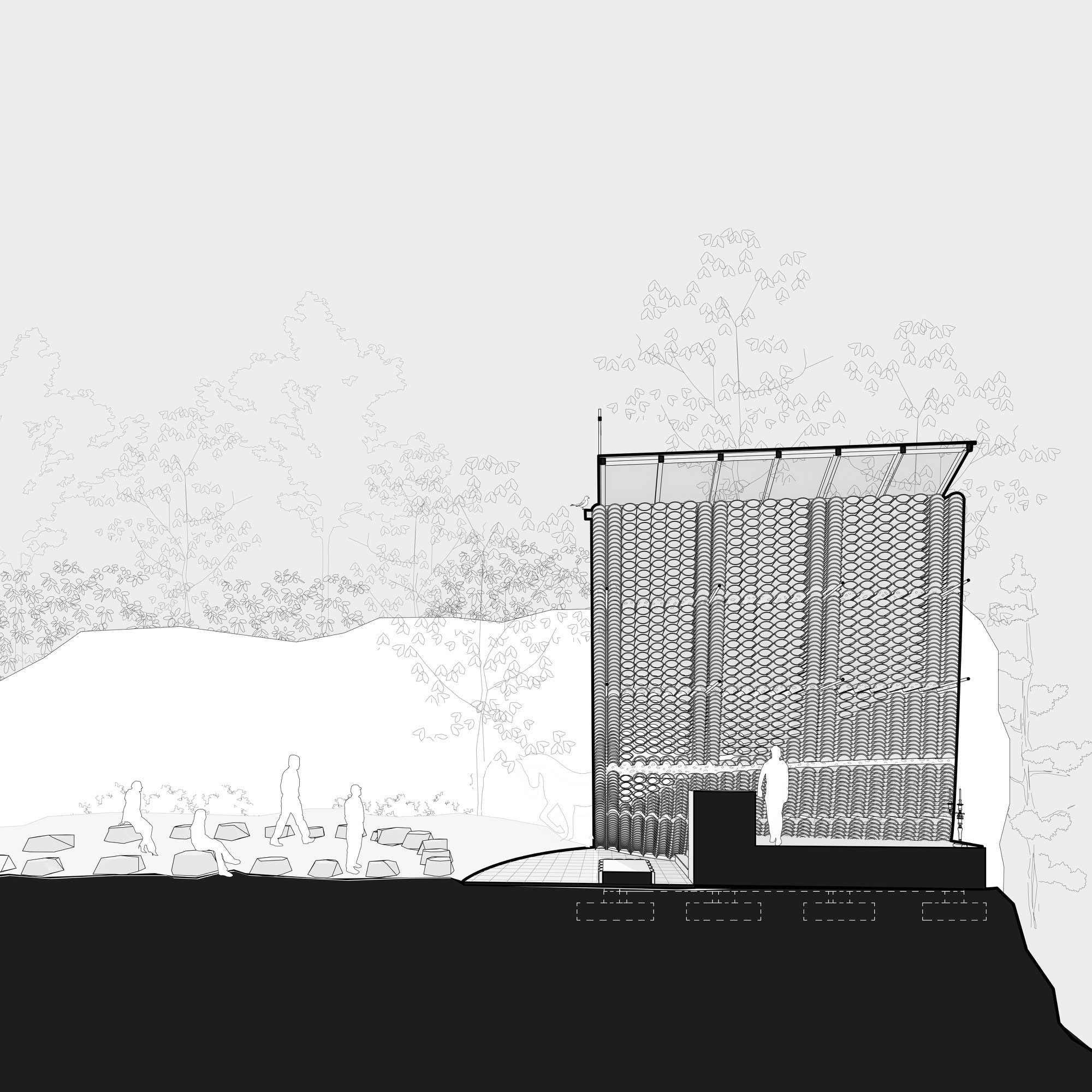 瓷砖礼拜堂丨Jimenez Arquitectos + FB+ estudio-48