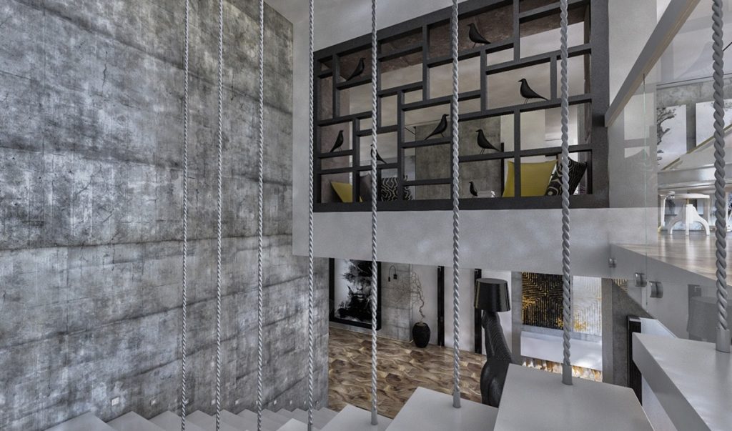 Exquisite and Luxurious Two level Townhouse Designed by Elena Lapshina.-35