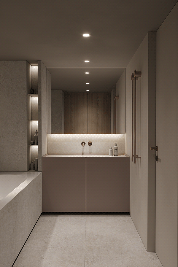 奶油色调的宁静家园丨Zeworkroom Studio-90