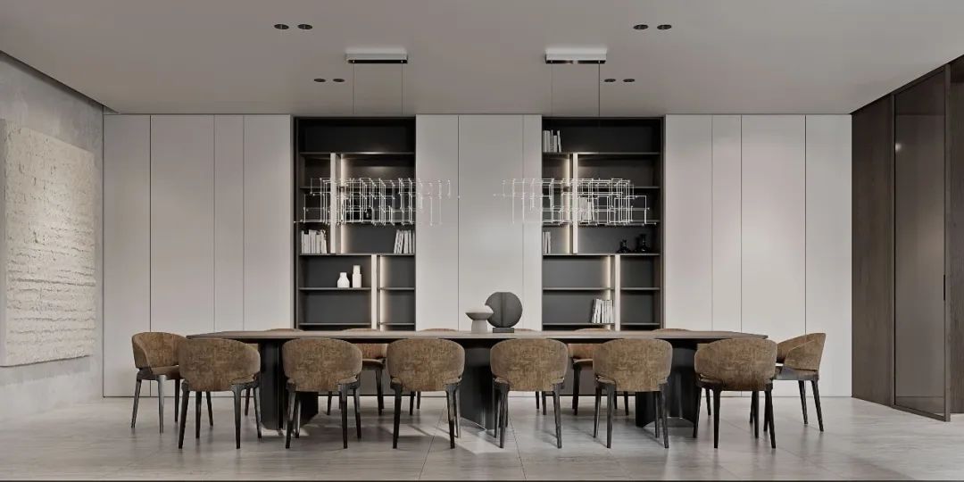 735㎡现代极简别墅设计丨LeQB Architects-42